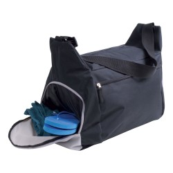 Sac de sport/sac de voyage en polyester 600D avec bandoulière réglable, 2 compartiments 