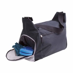 Sac de sport/sac de voyage en polyester 600D avec bandoulière réglable, 2 compartiments 
