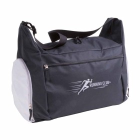 Sac de sport/sac de voyage en polyester 600D avec bandoulière réglable, 2 compartiments 
