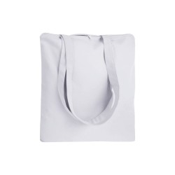 Shopper en coton 220 g/m, anses longues anses longues et fermeture avec zip 