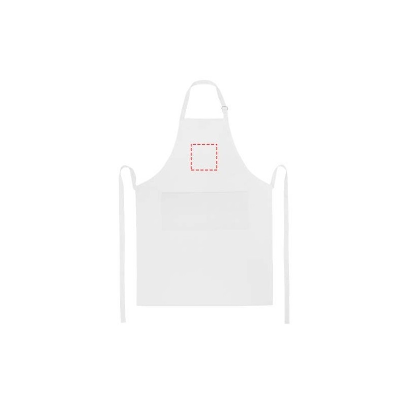 Tablier ajustable Andrea de 240 g/m² avec bretelle réglable au cou 