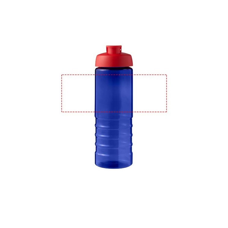 Bouteille de sport H2O Active® Eco Treble de 750 ml avec couvercle à bascule 