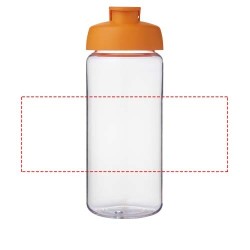 Bouteille de sport H2O Active® Octave Tritan™ de 600 ml avec couvercle à clapet 