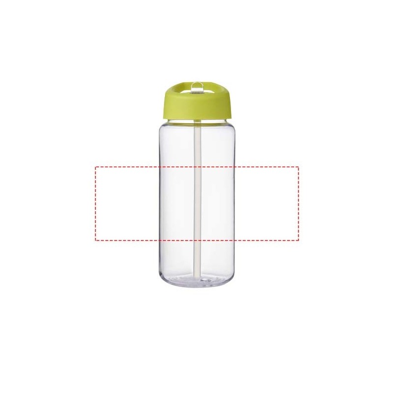 Bouteille de sport H2O Active® Octave Tritan™ de 600 ml avec couvercle à bec verseur 