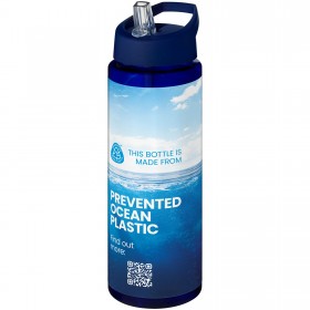 Bouteille de sport H2O Active® Eco Vibe de 850 ml avec couvercle à bec verseur 