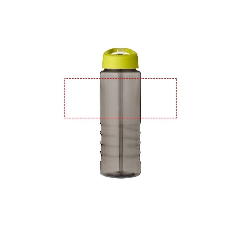 Bouteille de sport H2O Active® Eco Treble de 750 ml avec couvercle à bec verseur 