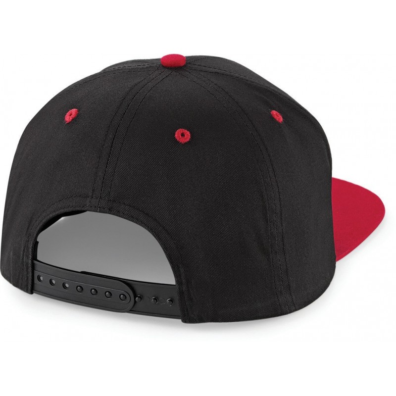 Casquette Snapback contrastée - 5 panneaux 
