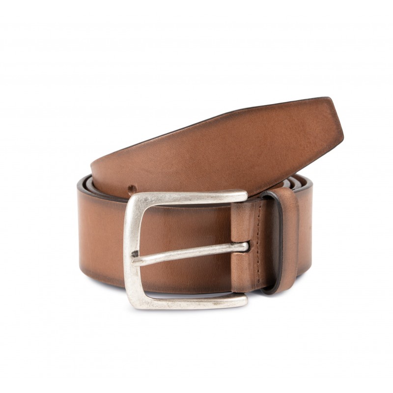 Ceinture vintage cuir homme 