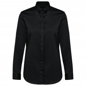 Chemise twill manches longues femme 