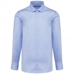 Chemise Oxford pinpoint manches longues homme 