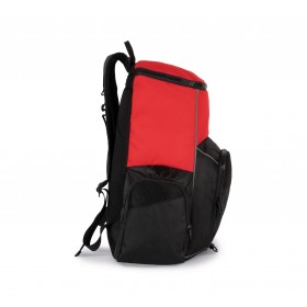 Sac à dos de sport recyclé avec porte-objets 