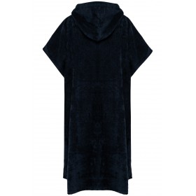 Poncho éponge à capuche unisexe 