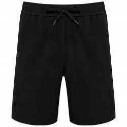 Short de padel bicolore homme 