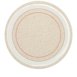 Tapis de charge à induction Naka de 5 W en paille de blé 