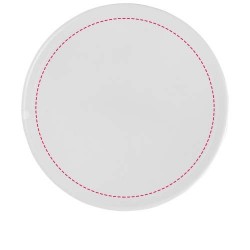 Sous-verre rond Renzo en plastique 