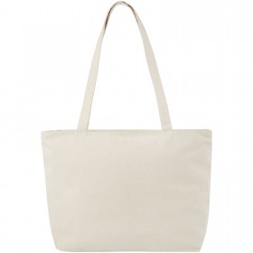 Sac shopping zippé coton 320 g/m² Ningbo 15L 