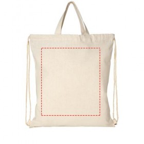 Sac à dos recyclé 210 g/m² Pheebs avec cordon de serrage 6L 