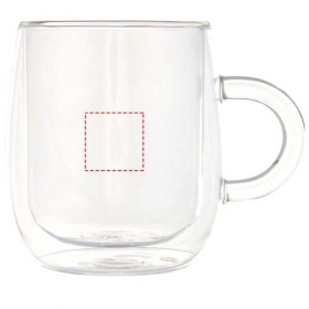 Mug Iris 330 ml en verre 