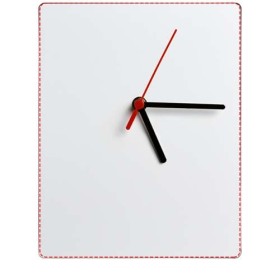 Horloge murale rectangulaire Brite-Clock® 
