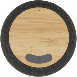 Haut-parleur Bluetooth® et tapis de charge sans fil Ecofiber en bamboo/RPET 