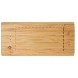 Batterie de secours Tulda de 10,000 mAh en bambou 