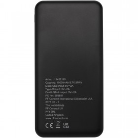 Batterie de secours Loop de 10 000 mAh en plastique recyclé 