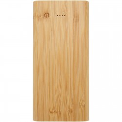 Batterie de secours Tulda de 10,000 mAh en bambou 