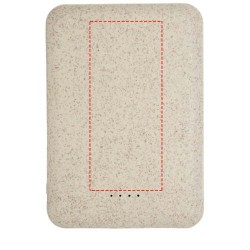 Batterie de secours Asama de 5 000 mAh en paille de blé 