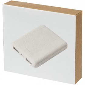 Batterie de secours Asama de 5 000 mAh en paille de blé 