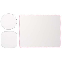 Ensemble de tapis de souris et sous-verre Brite-Mat® 