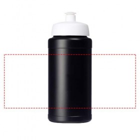 Gourde de sport recyclée Baseline de 500 ml 