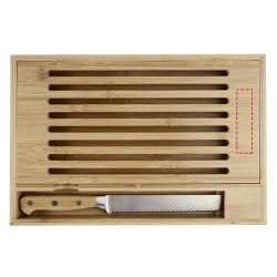 Planche à découper en bambou Pao avec couteau 