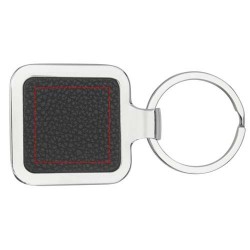 Porte-clés carré Piero en PU pour gravure laser 