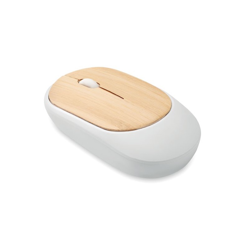 Souris sans fil en bambou Curvy Bam 