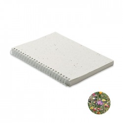 Carnet A5 couv. papier semence Seed Ring 