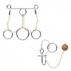Jeu de 2 casse-tête en métal Connection 