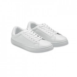 Baskets en PU Taille 37 Blancos 