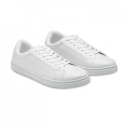 Baskets en PU Taille 45 Blancos 