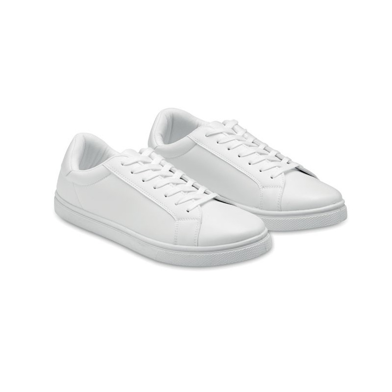 Baskets en PU Taille 44 Blancos 