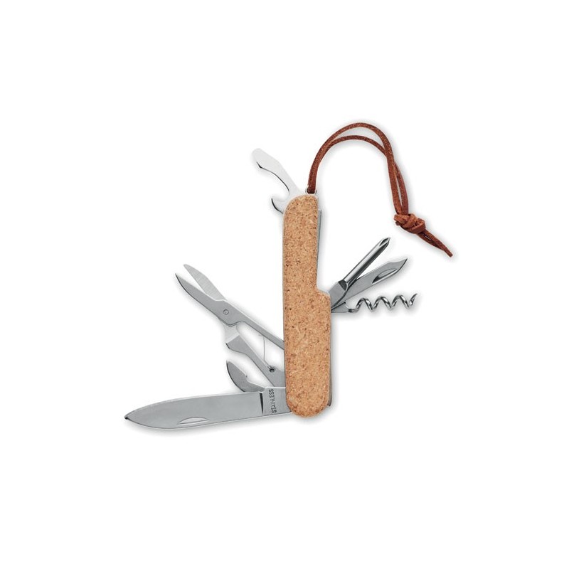 Couteau multi-outils en liège Multikork 