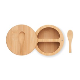Boîte à sel et poivre bambou S&P 