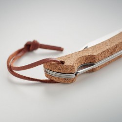 Couteau pliable manche liège Bladekork 