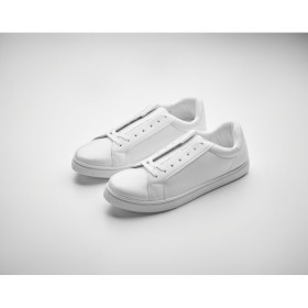 Baskets en PU Taille 45 Blancos 