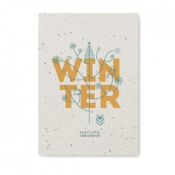 Carnet A5 couv. papier semence Seed Book 