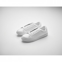 Baskets en PU Taille 37 Blancos 