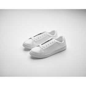 Baskets en PU Taille 37 Blancos 