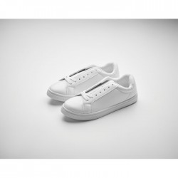 Baskets en PU Taille 40 Blancos 