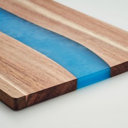 Planche à découper en acacia Grooves 