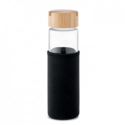 Bouteille verre et bambou 600ml Tinaroo 