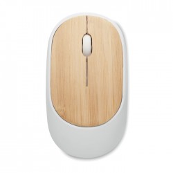 Souris sans fil en bambou Curvy Bam 